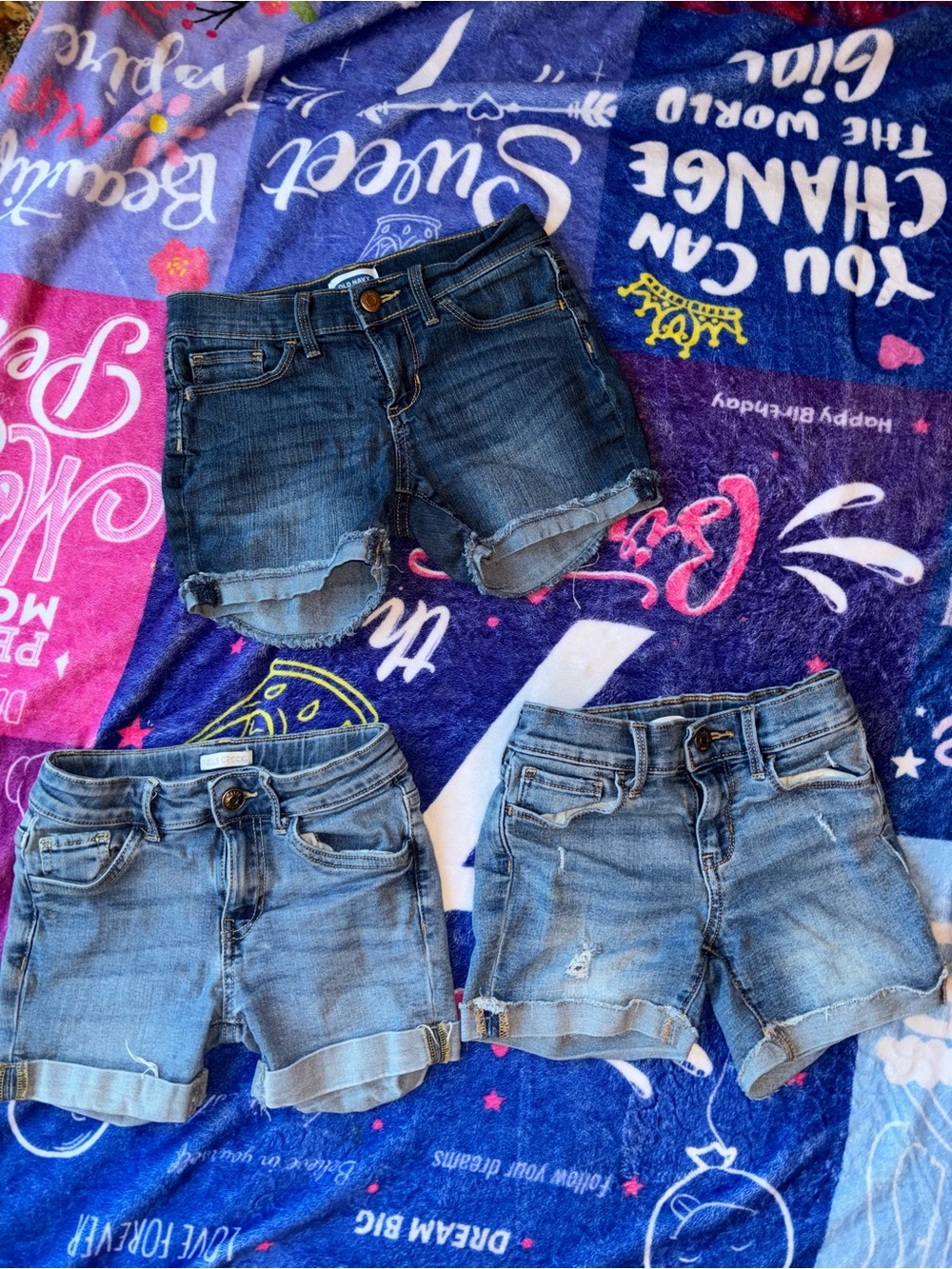 Old Navy / Falls Creek Jean shorts ~ 3 piece bundle~ Girls size 7/8